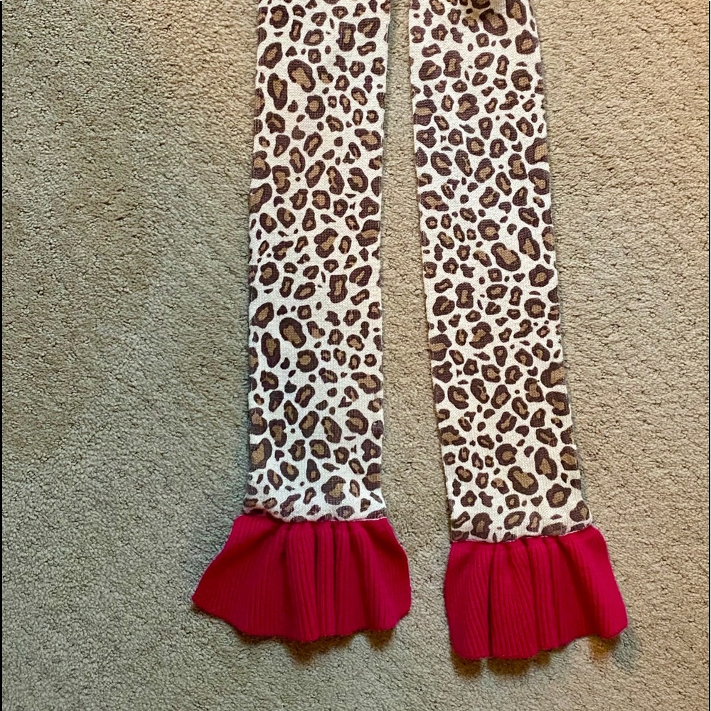 3/$12 SALE-Gymboree Girls Leopard Print Scarf